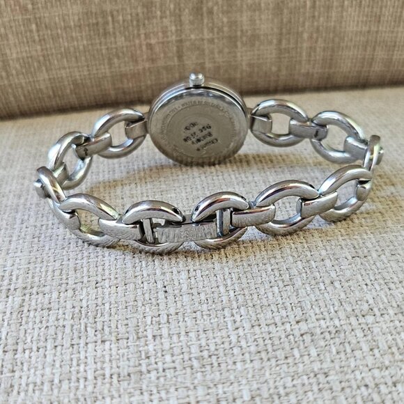 ESQ by Movado Swiss Women Wristwatch Black Face Silver Tone Analog Watch - Picture 10 of 15